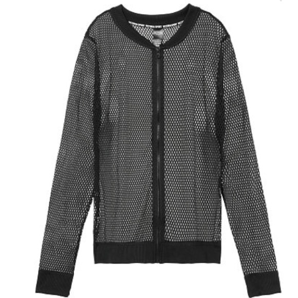 NEW VS Sport Mesh Bomber Jacket - Picture 2 of 4